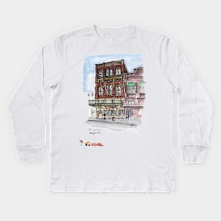 134 Cuba street Wellington New Zealand Kids Long Sleeve T-Shirt